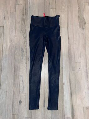 SPANX Navy High-Rise Shaping Leggings size S/P